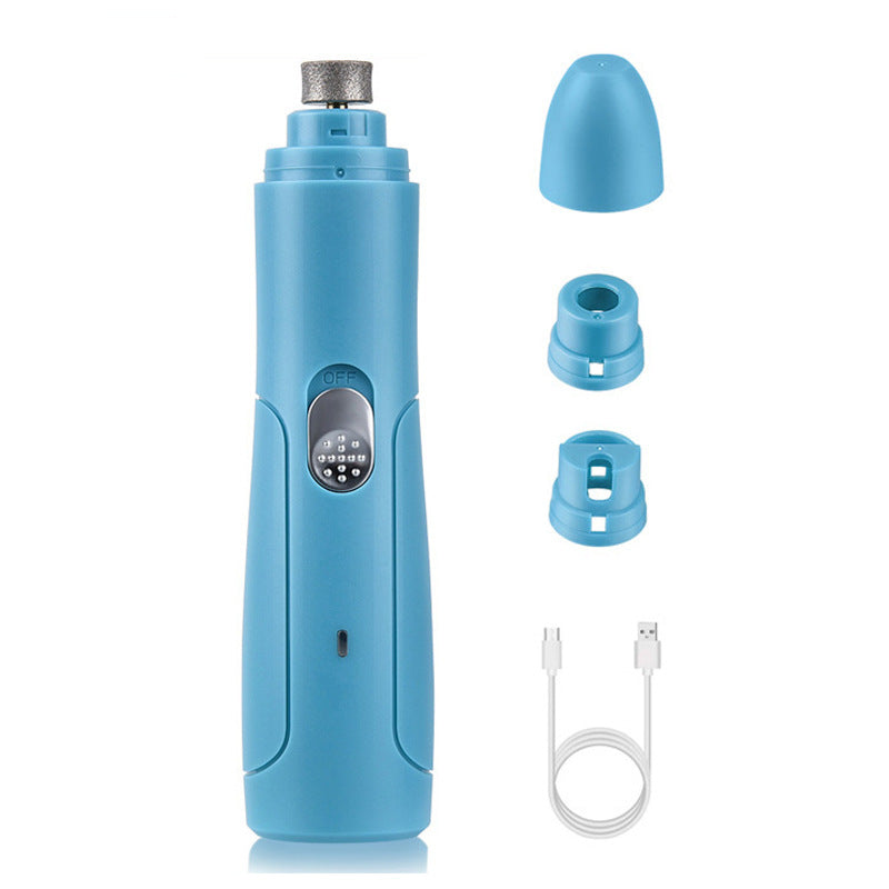 Rechargeable Pet Nail Grinder & Grooming Kit