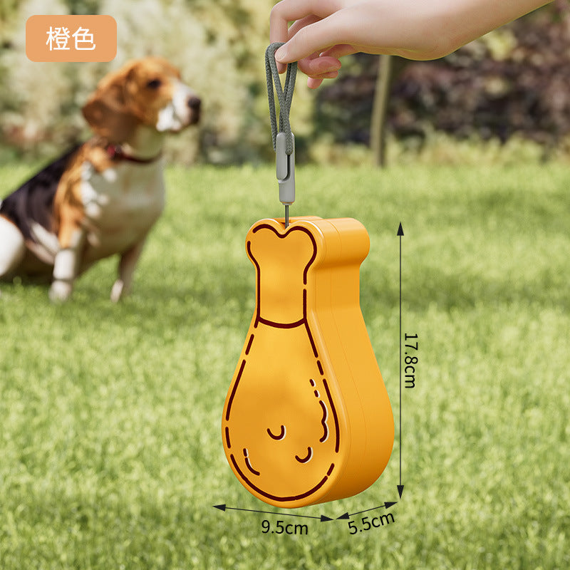 2-in-1 Portable Dog Water & Food Travel Bottle