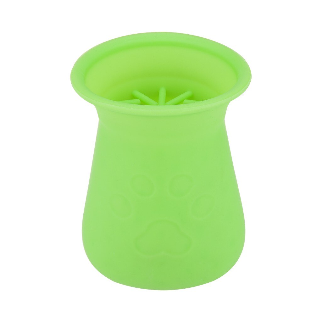 2-in-1 Dog Paw Cleaner & Grooming Brush