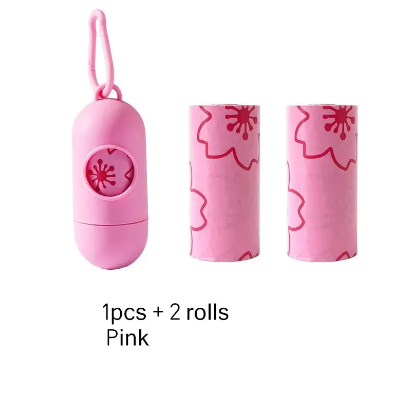 Dog Poop Bag Dispenser with 2 Rolls
