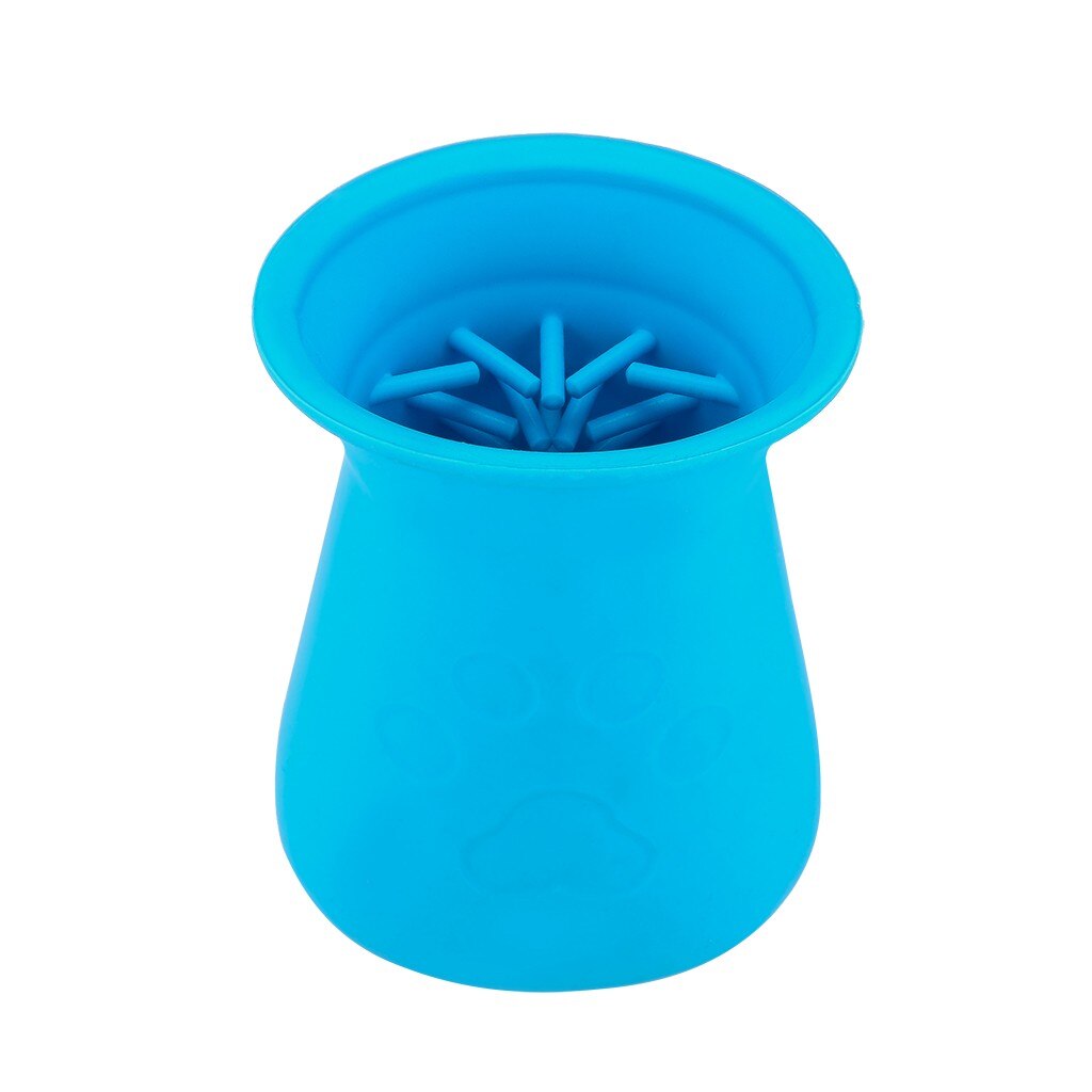 2-in-1 Dog Paw Cleaner & Grooming Brush