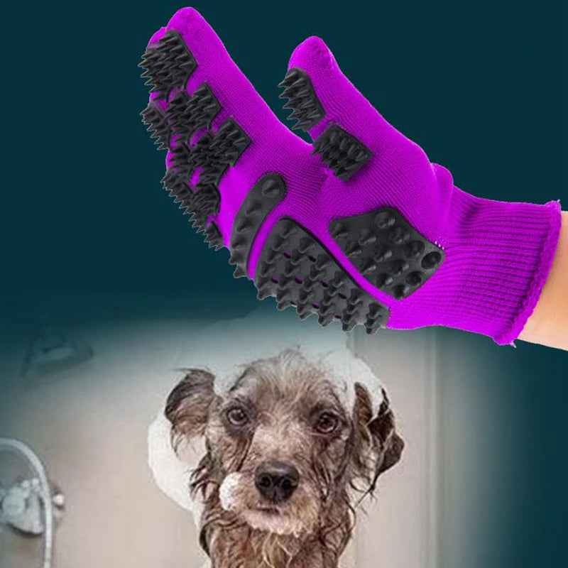 Dog Grooming & Deshedding Glove