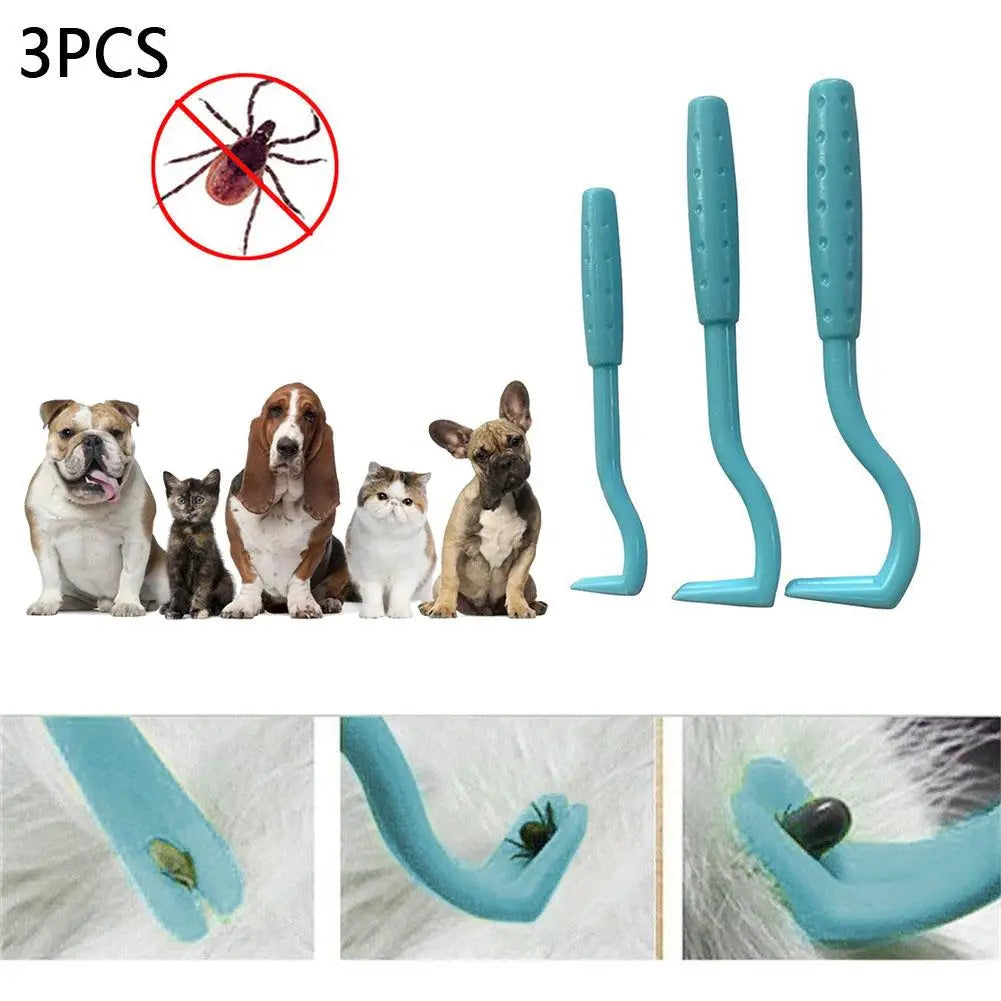 3-Piece Pet Tick Removal Tool Set