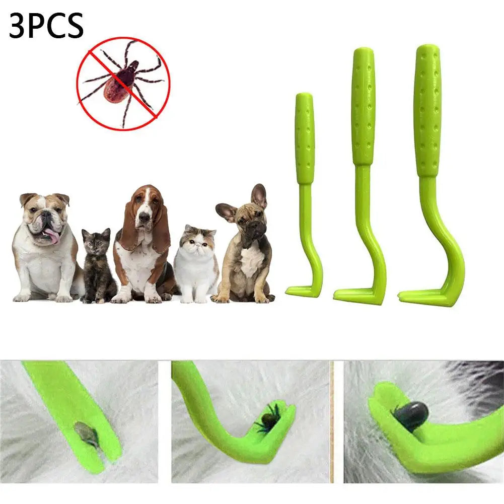 3-Piece Pet Tick Removal Tool Set