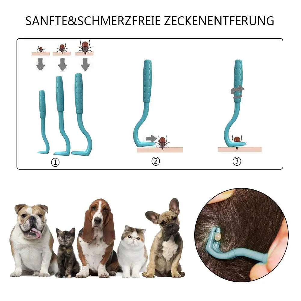 3-Piece Pet Tick Removal Tool Set